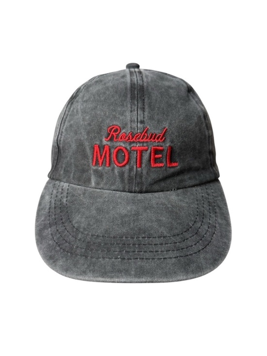 Schitts Creek Other - 4/$25 Rosebud Motel Schitts Creek Baseball Cap Hat Adjustable Gray Acid Wash